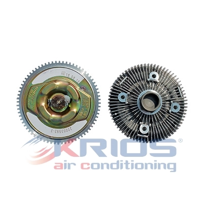 Clutch, radiator fan